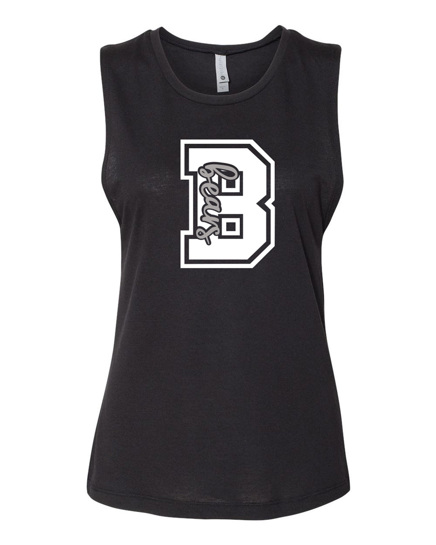 Oakdale Bears- Bears with a B Muscle Tank (LOUYAA)