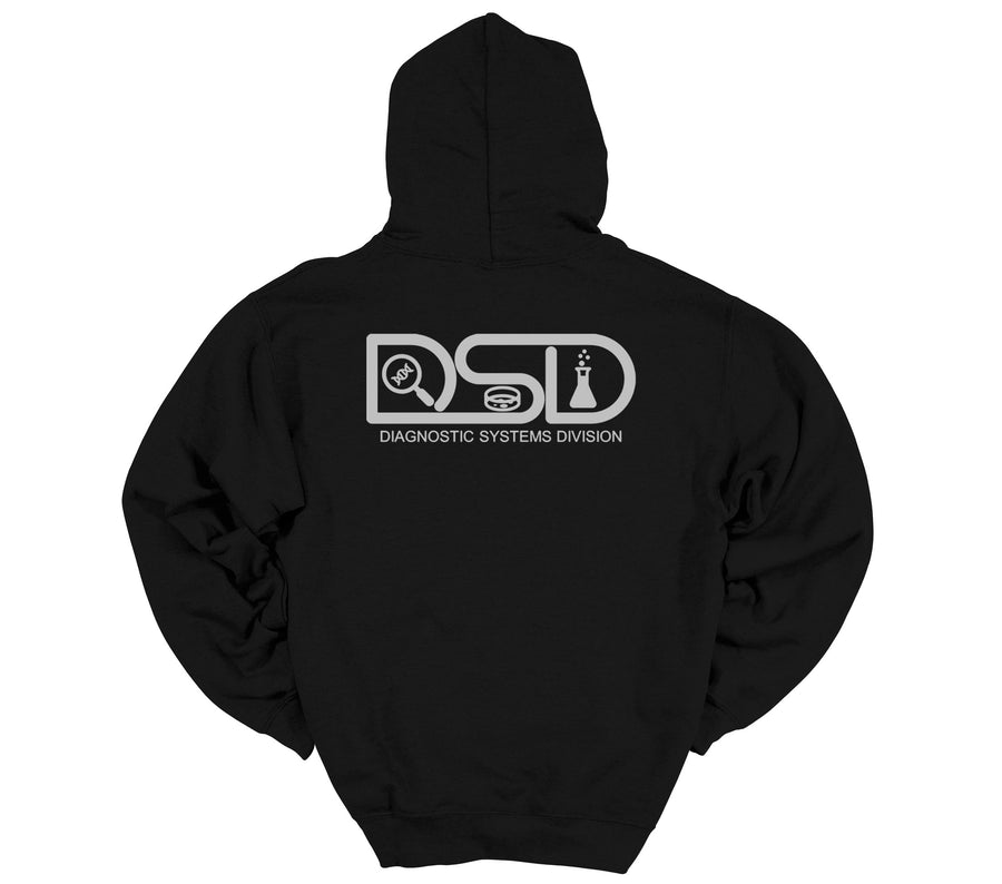 USAMRIID- DSD Colorful Hoodies- DSD Back Design, USAMRIID Front