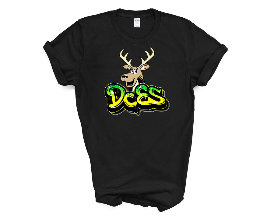 Deer Crossing Elementary- Graffiti Design Shirt