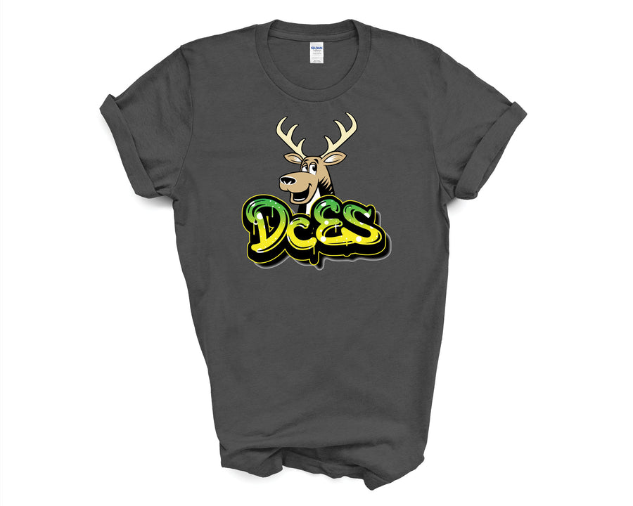 Deer Crossing Elementary- Graffiti Design Shirt