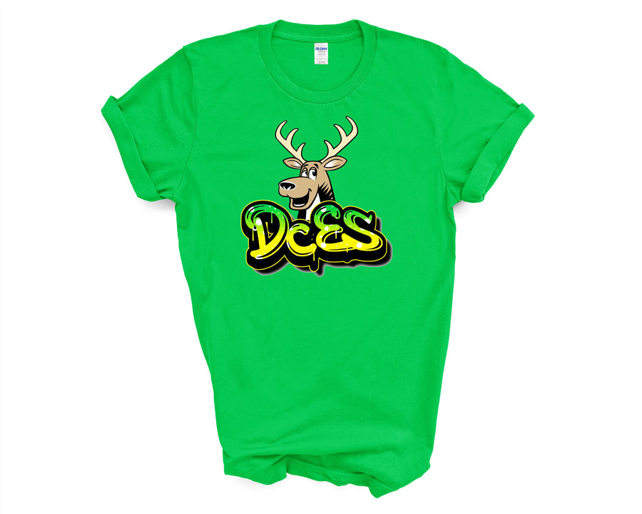 Deer Crossing Elementary- Graffiti Design Shirt