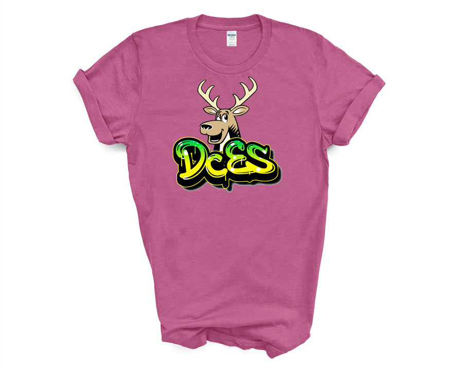 Deer Crossing Elementary- Graffiti Design Shirt