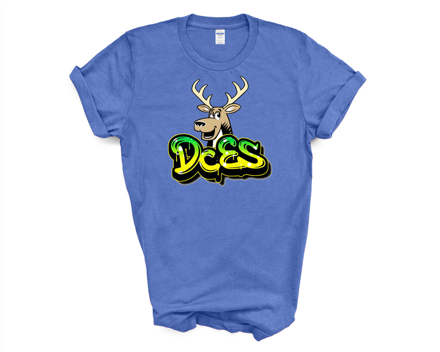 Deer Crossing Elementary- Graffiti Design Shirt