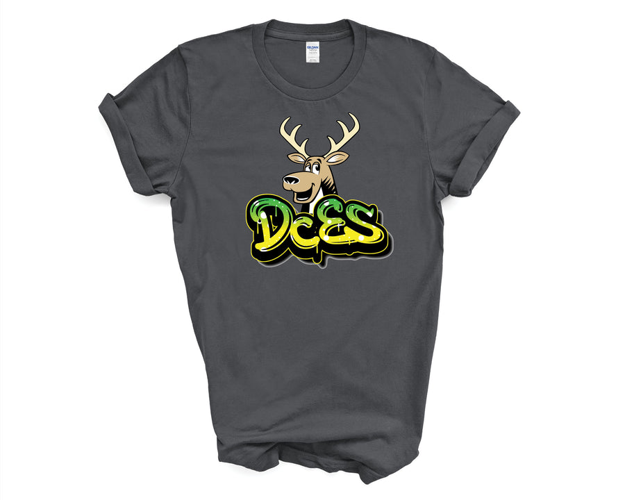 Deer Crossing Elementary- Graffiti Design Shirt