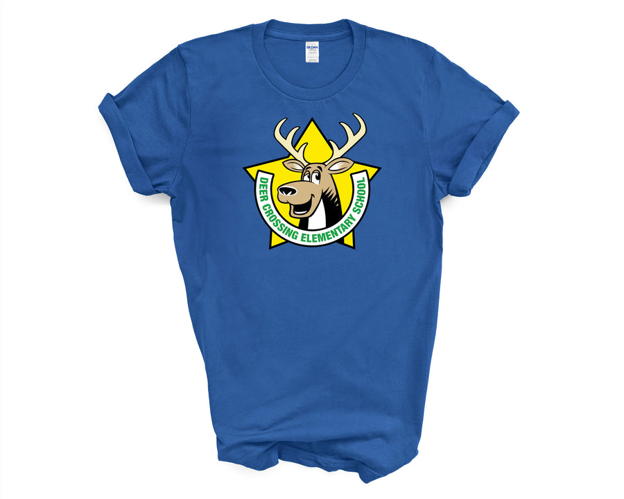 Deer Crossing Elementary- Deer Star Design Shirt