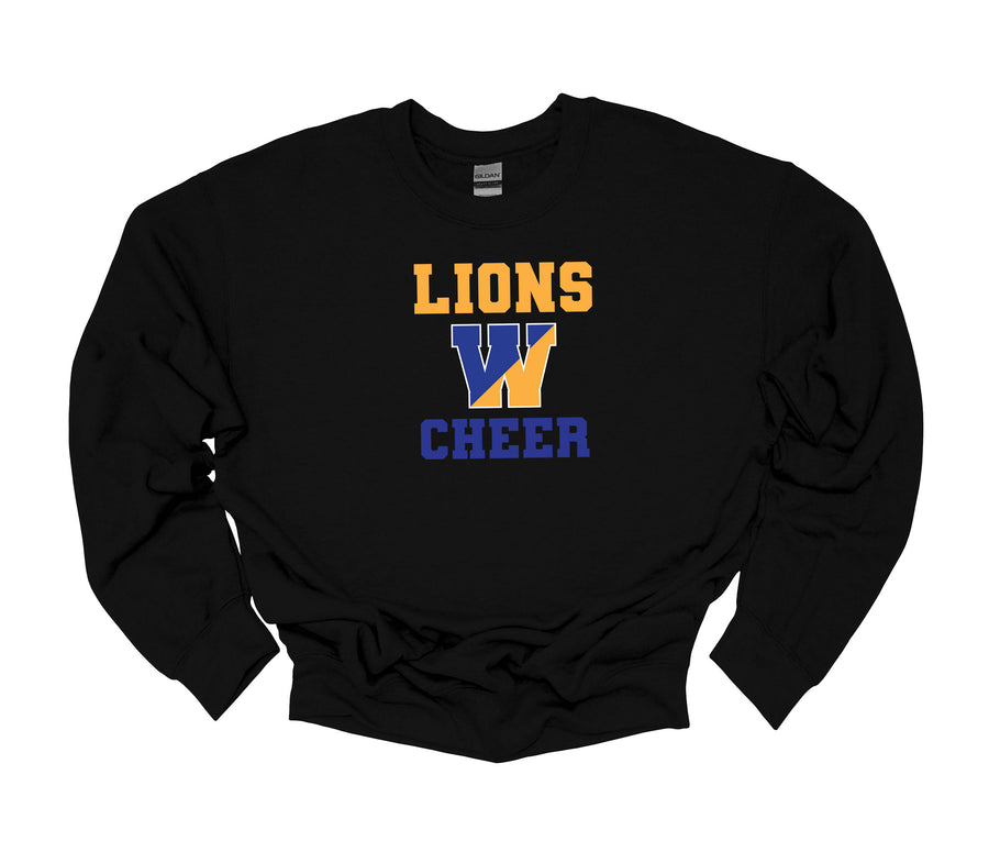 Lions Cheer with W Sweatshirt