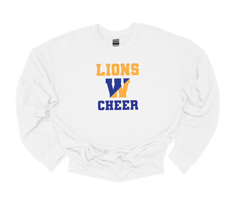 Lions Cheer with W Sweatshirt