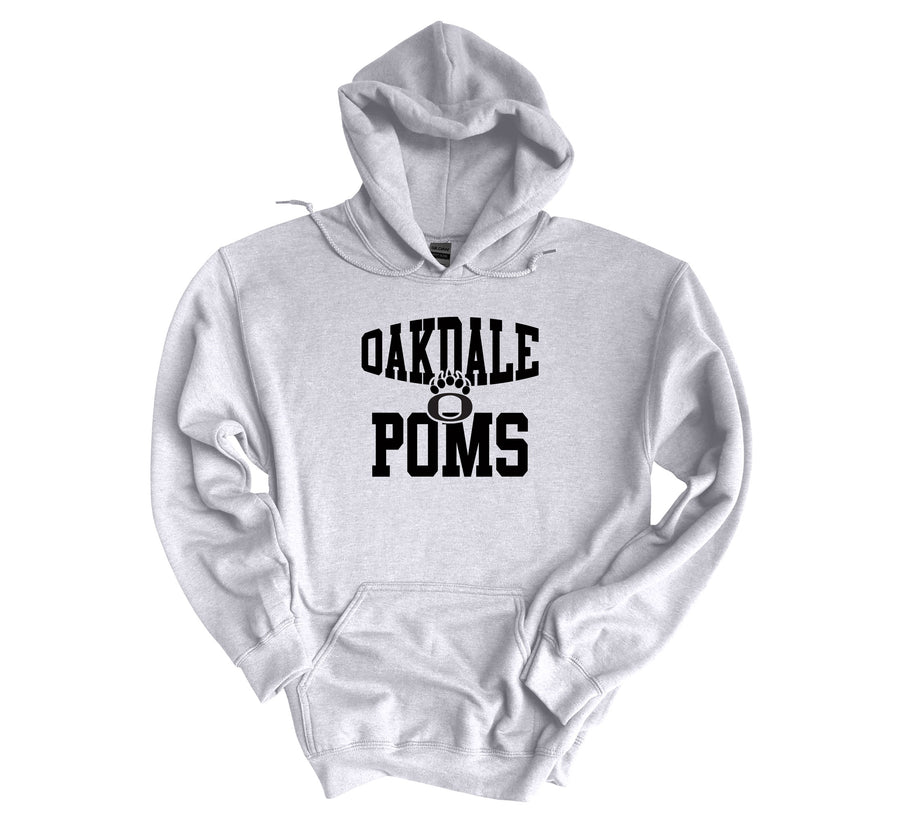 Oakdale Poms O Paw Hoodie Youth Sizes-LOUYAA POMS