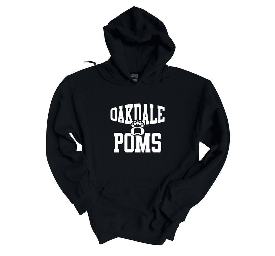 Oakdale Poms O Paw Hoodie Adult Sizes-LOUYAA POMS