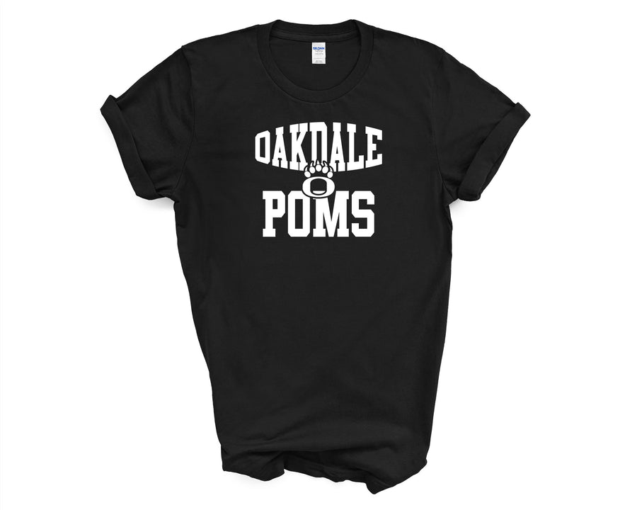 Oakdale Poms O Paw Shirt Adult Sizes -LOUYAA POMS