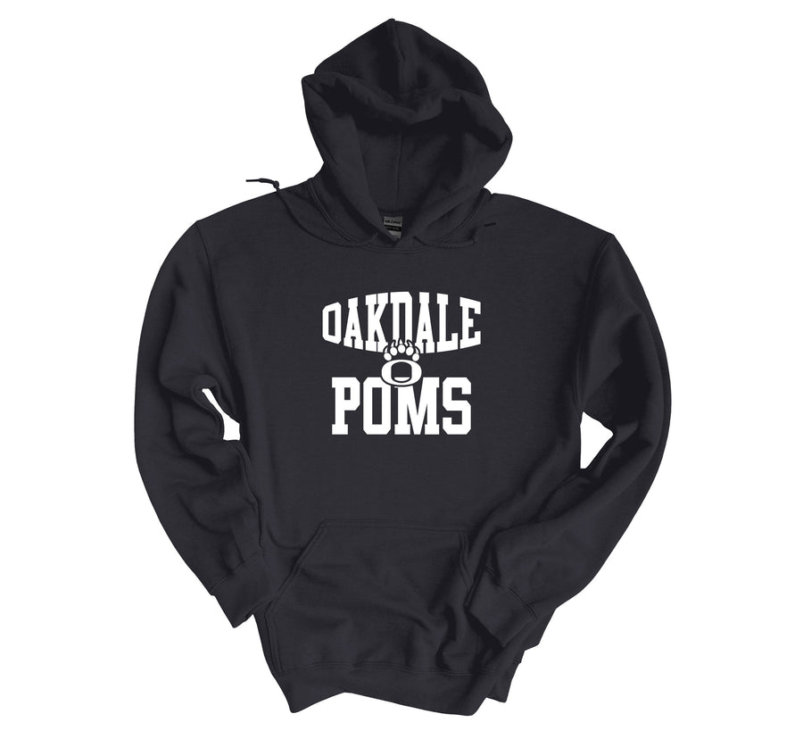 Oakdale Poms O Paw Hoodie Adult Sizes-LOUYAA POMS