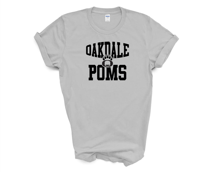 Oakdale Poms O Paw Shirt Adult Sizes -LOUYAA POMS