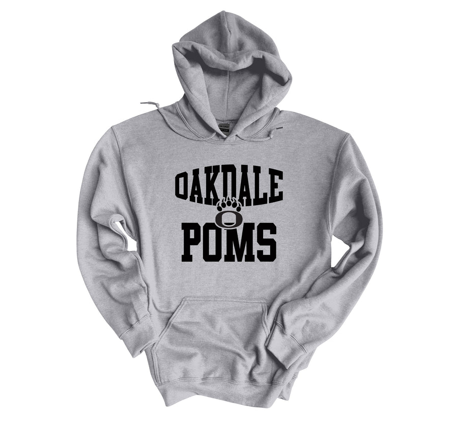 Oakdale Poms O Paw Hoodie Youth Sizes-LOUYAA POMS