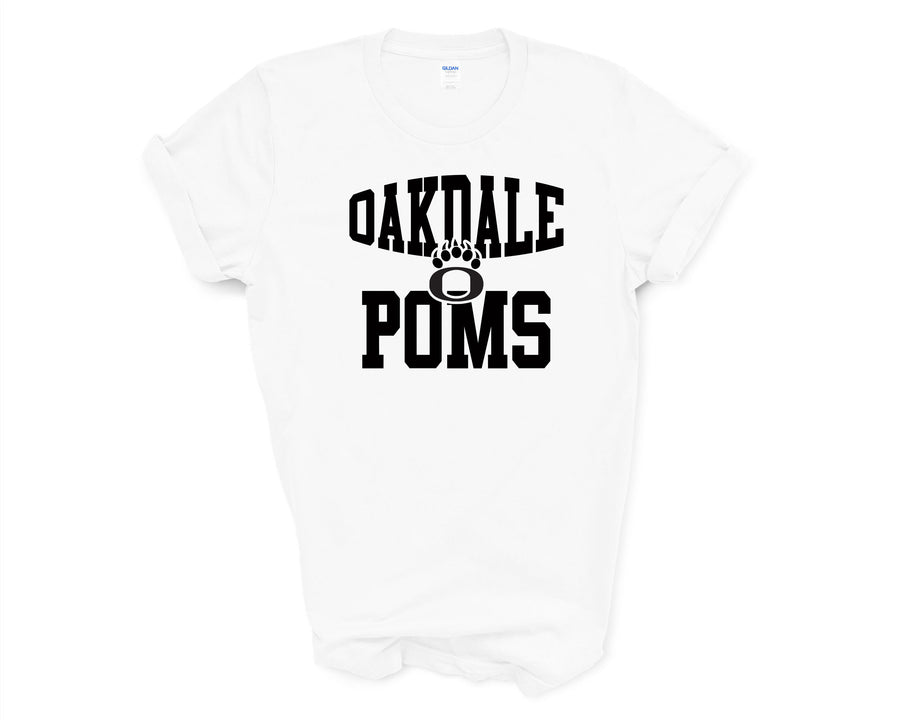 Oakdale Poms O Paw Shirt Youth Sizes -LOUYAA POMS