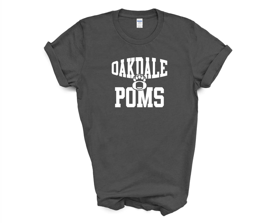 Oakdale Poms O Paw Shirt Adult Sizes -LOUYAA POMS