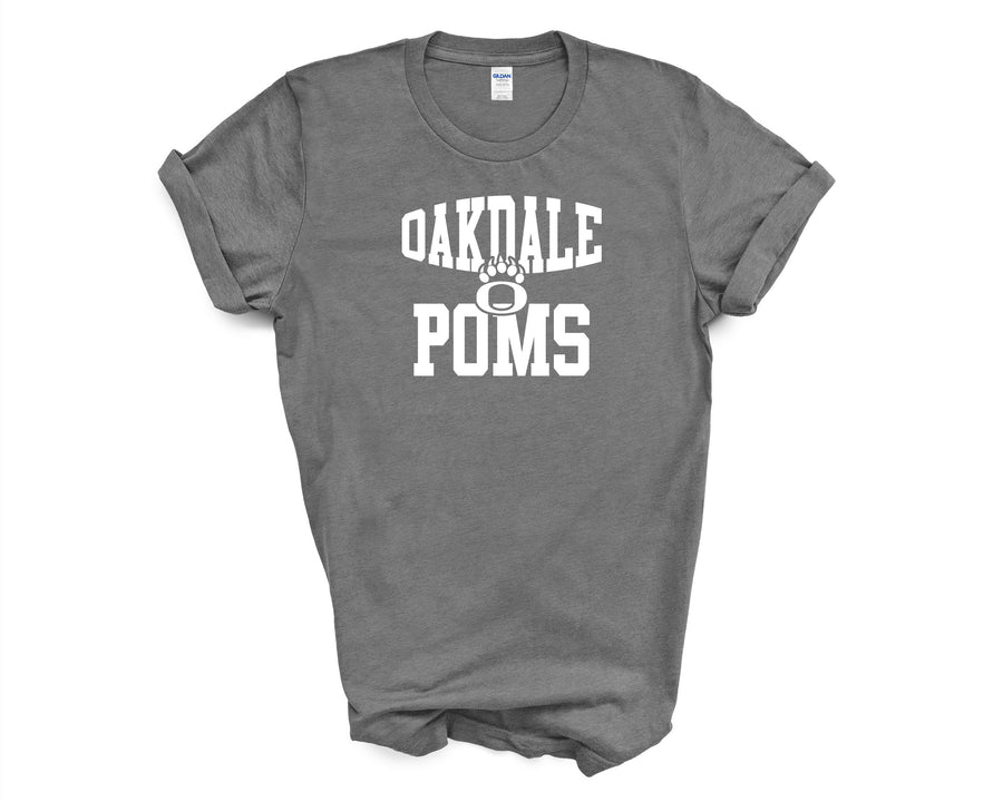 Oakdale Poms O Paw Shirt Adult Sizes -LOUYAA POMS