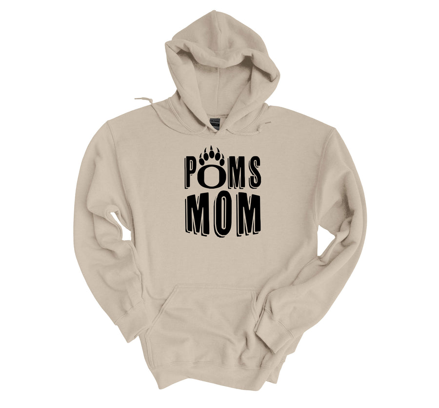 Poms Mom hoodie-LOUYAA POMS