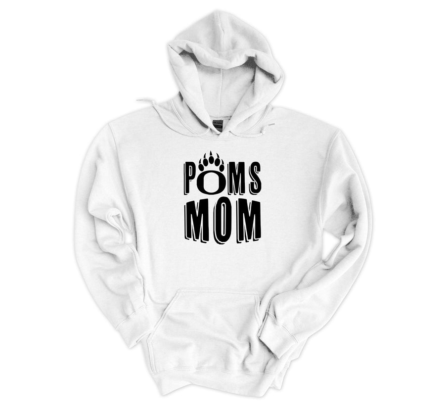 Poms Mom hoodie-LOUYAA POMS