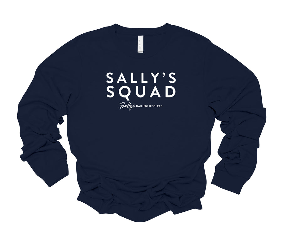 Sally's Squad-Sally's Baking Recipes-Unisex Long Sleeve Shirt