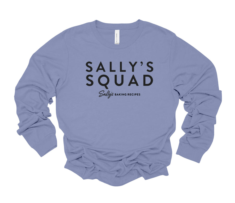 Sally's Squad-Sally's Baking Recipes-Unisex Long Sleeve Shirt