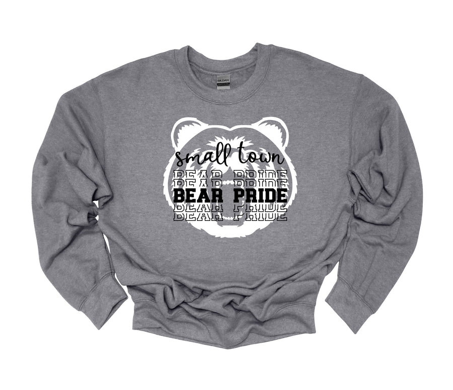 Oakdale Bears- Small Town, Big Pride Cheer SweatShirt  (LOUYAA)