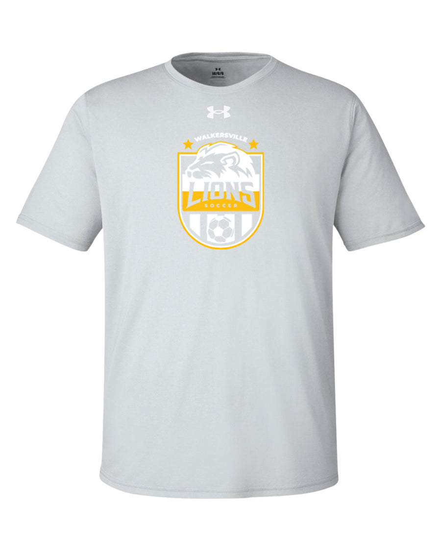 Walkersville Lions Soccer outline crest-  Under Armour Tech Shirt