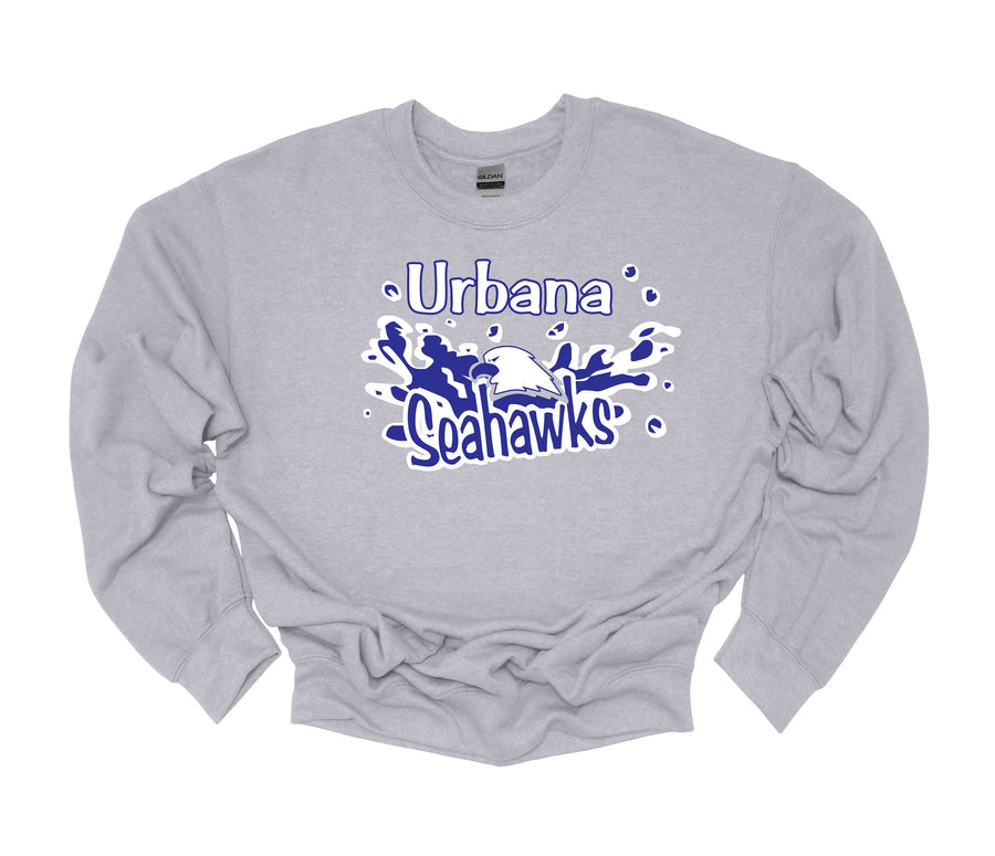 Urbana Seahawks- Sport Gray Sweatshirt