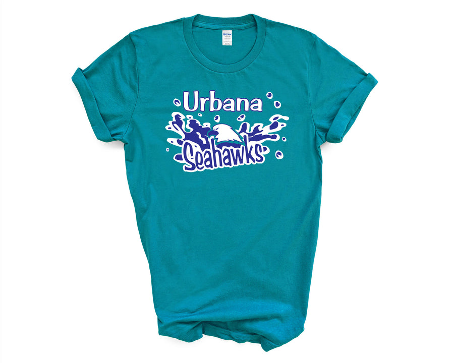 Urbana Seahawks- Tropical Blue Shirt