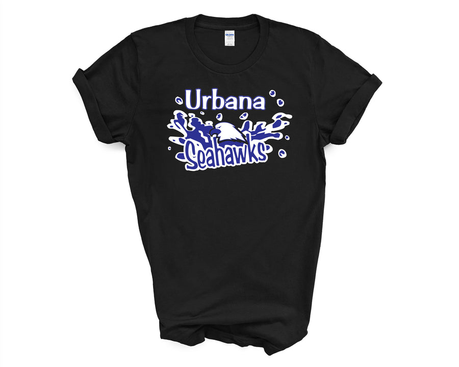 Urbana Seahawks- Black Shirt