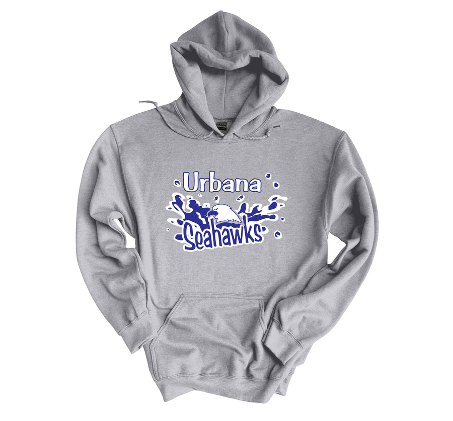 Urbana Seahawks- Sport Gray Hoodie