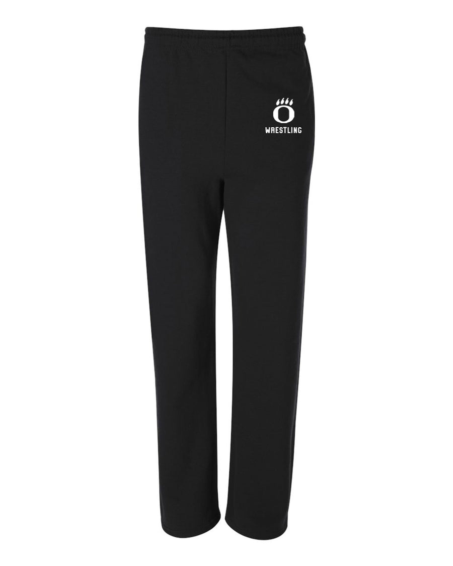 Oakdale Wrestling O Paw Open Bottom Sweatpants (OHS)