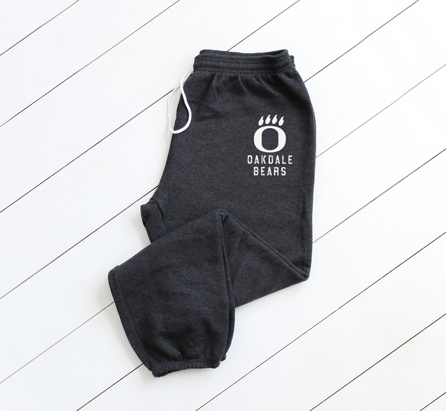 O Paw- Oakdale Distressed Design- Sweatpants (OHS) – Bella Bean Studios